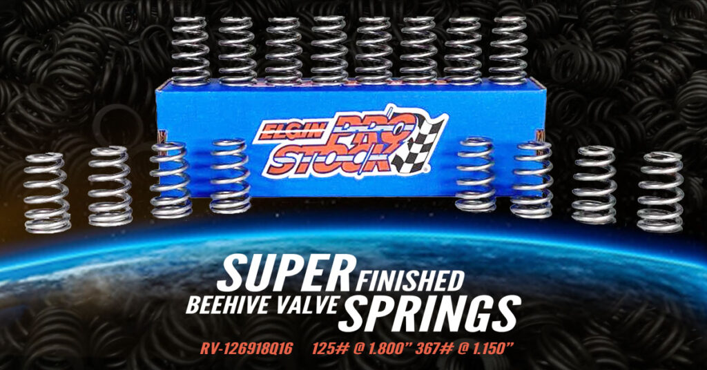 elgin ls engine super finished beehive valve springs rv 126918