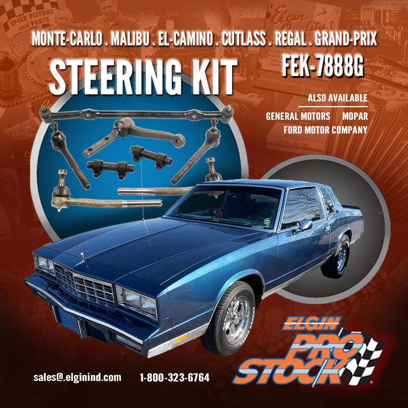 elgin industries front end kit fek 7888 steering kit chevelle malibu monte carlo el camino regal century cutlass bonneville grand prix g body