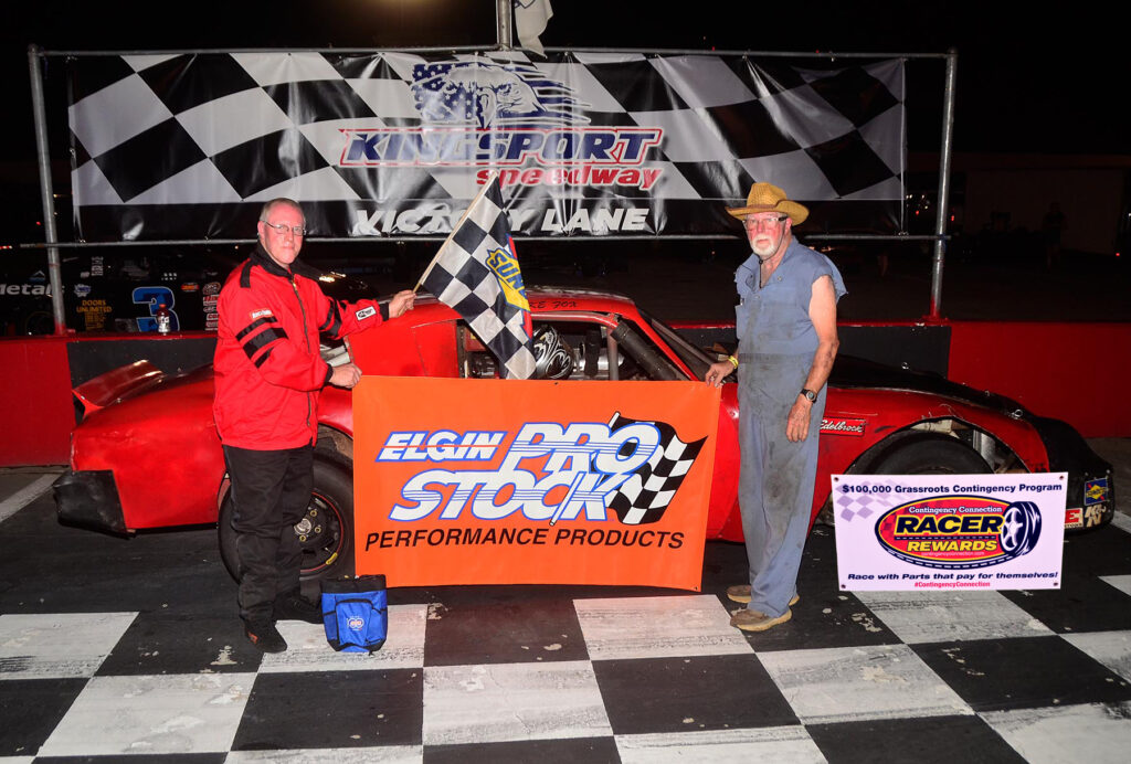 cc luke fox wins ks street stock 1