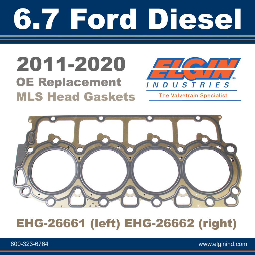 elgin industries 6.7l ford mls head gaskets