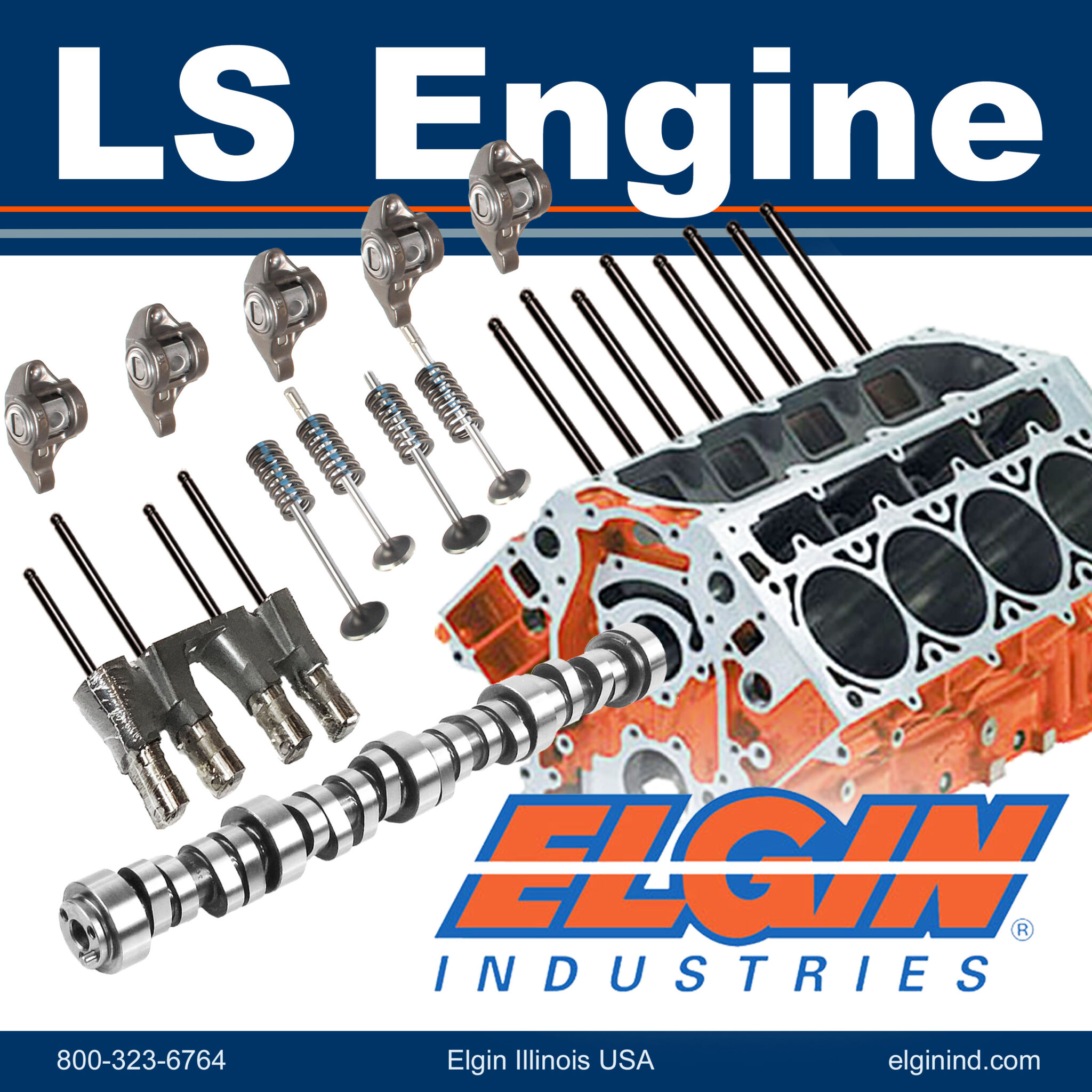elgin ls engine parts 2024 ls1 ls2 ls3 ls4 ls5 ls6 ls7 lsx lsa camshaft lifters performance (1)